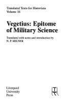 Portada de Vegetius : epitome of military science