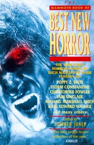 Portada de The Mammoth Book of Best New Horror