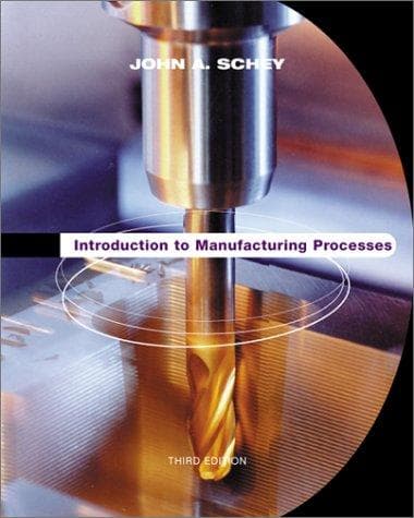Portada de Introduction to Manufacturing Processes