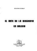 Portada de El arte de la biografía en Bolivia