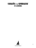 Portada de Cataluña y la Generalitat en la historia