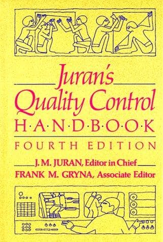 Portada de Juran's quality control handbook