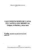 Portada de Las conjunciones de causa en castellano medieval