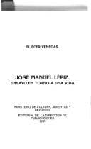 Portada de José Manuel Lépiz