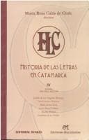 Portada de Historia de las letras en Catamarca.