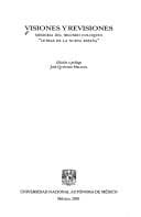 Portada de Visiones y revisiones