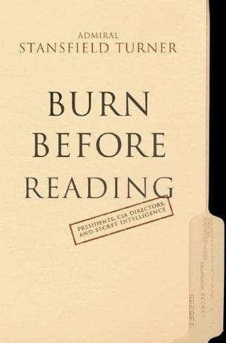Portada de Burn before reading