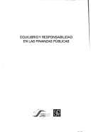 Portada de Equilibrio y responsabilidad en las finanzas públicas.