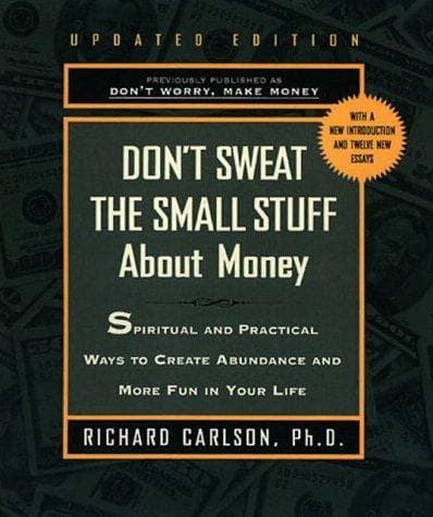 Portada de DON'T SWEAT THE SMALL STUFF ABOUT MONEY
