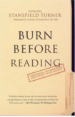 Portada de BURN BEFORE READING