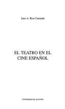 Portada de El teatro en el cine español