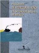 Portada de Programa de atención al niño en situación social de riesgo