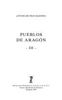 Portada de Pueblos de Aragón