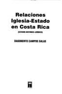 Portada de Relaciones iglesia-estado en Costa Rica
