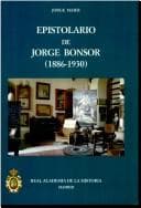 Portada de Epistolario de Jorge Bonsor, 1886-1930