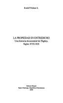 Portada de La propiedad en entredicho