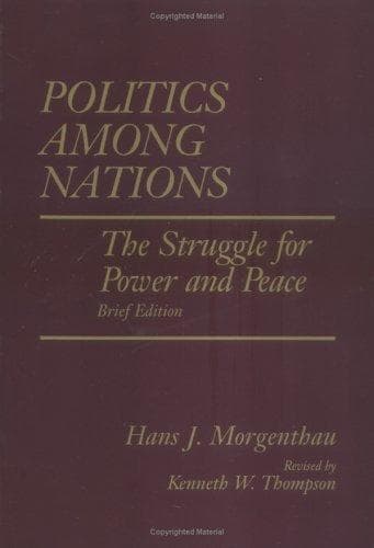 Portada de Politics Among Nations, Brief Edition