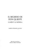 Portada de El regreso de don Quijote