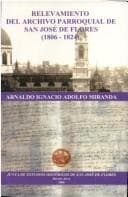 Portada de Relevamiento del Archivo Parroquial de San José de Flores, 1806-1824
