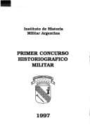Portada de Primer Concurso Historiográfico Militar, 1997