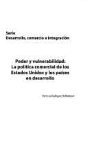 Portada de Poder y vulnerabilidad