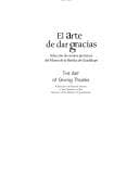 Portada de El arte de dar gracias