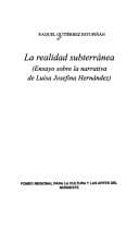 Portada de La realidad subterránea
