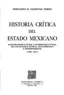 Portada de Historia crítica del estado mexicano