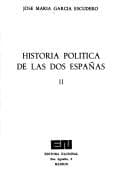 Portada de Historia política de las dos Españas.