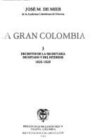 Portada de La Gran Colombia