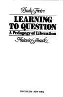 Portada de Learning to question