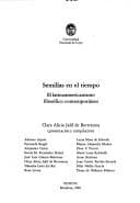 Portada de Semillas en el tiempo