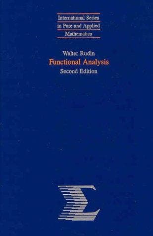 Portada de Functional analysis