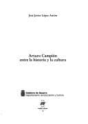 Portada de Arturo Campión entre la historia y la cultura