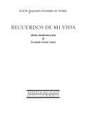 Portada de Recuerdos de mi vida