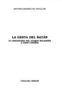 Portada de La Gesta del Batán