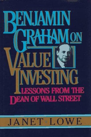 Portada de Benjamin Graham on value investing