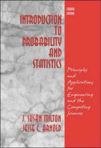 Portada de Introduction to Probability and Statistics
