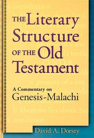 Portada de The literary structure of the Old Testament