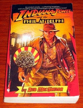 Portada de Indiana Jones and the Peril at Delphi (Indiana Jones, No. 1)