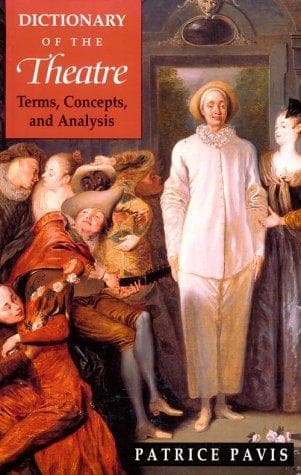 Portada de Dictionary of the theatre