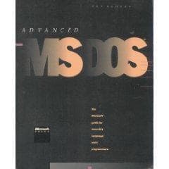 Portada de Advanced MS DOS programming