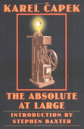 Portada de The Absolute at Large (Bison Frontiers of Imagination)