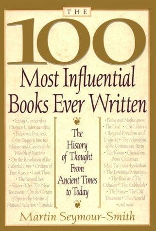 Portada de The 100 Most Influential Books Ever Written