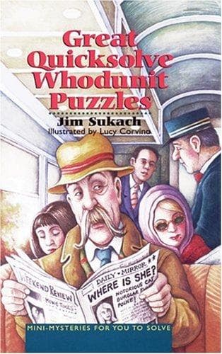 Portada de Great Quicksolve Whodunit Puzzles