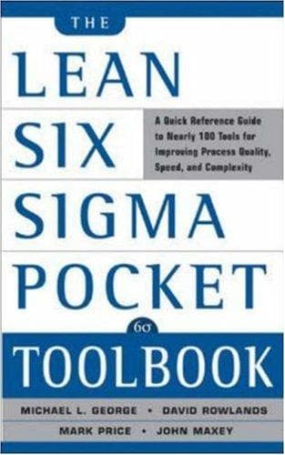 Portada de The Lean Six Sigma Pocket Toolbook
