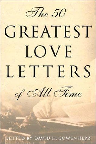 Portada de 50 greatest love letters of all time