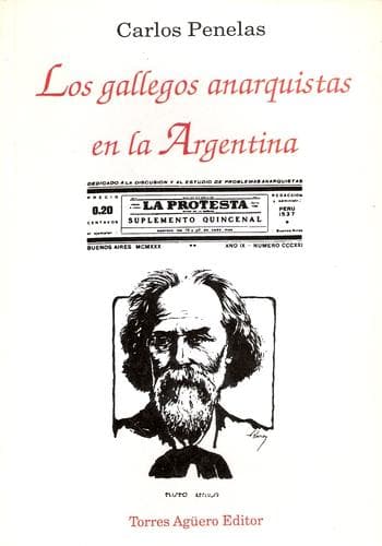 Portada de Los gallegos anarquistas en la Argentina