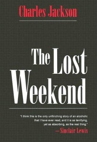 Portada de The lost weekend