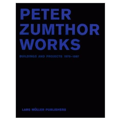 Portada de Peter Zumthor works